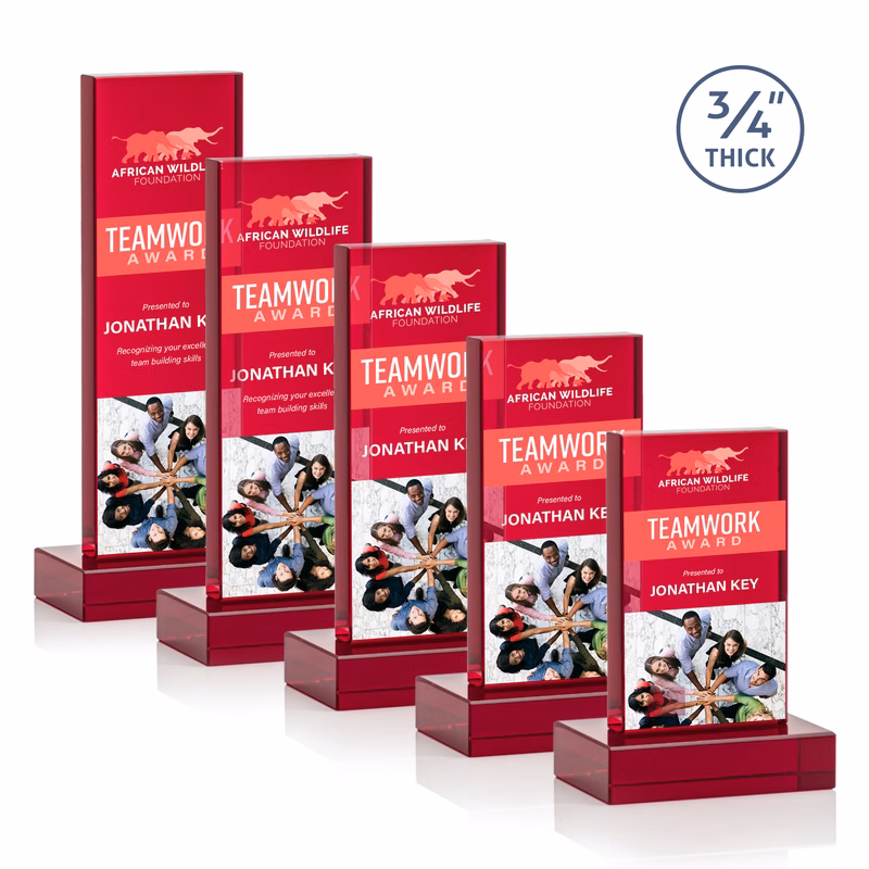 Hathaway VividPrint™ Award - Red