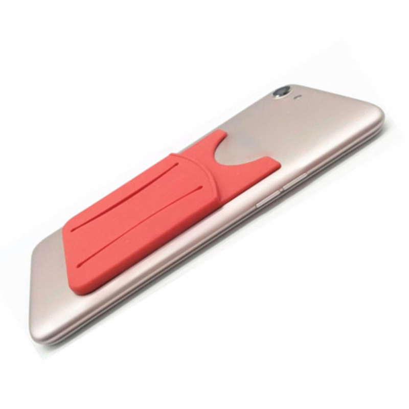 SILICONE PHONE WALLET WITH FINGER SLOT