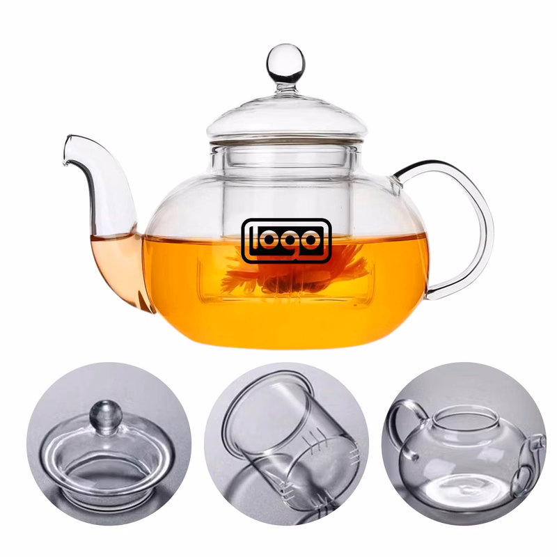 21oz Heat Resistant Glass Teapot