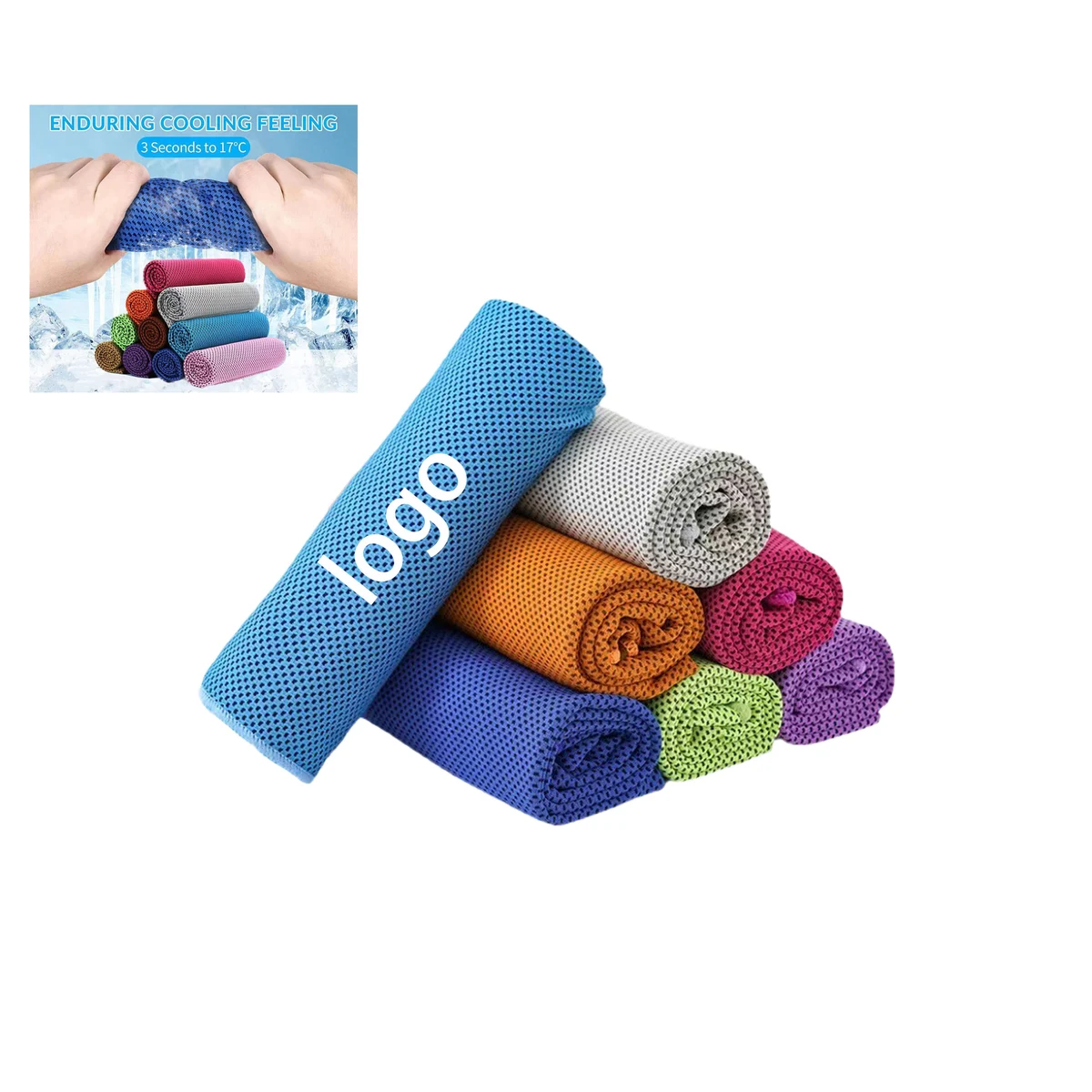 Ice silk towel 1