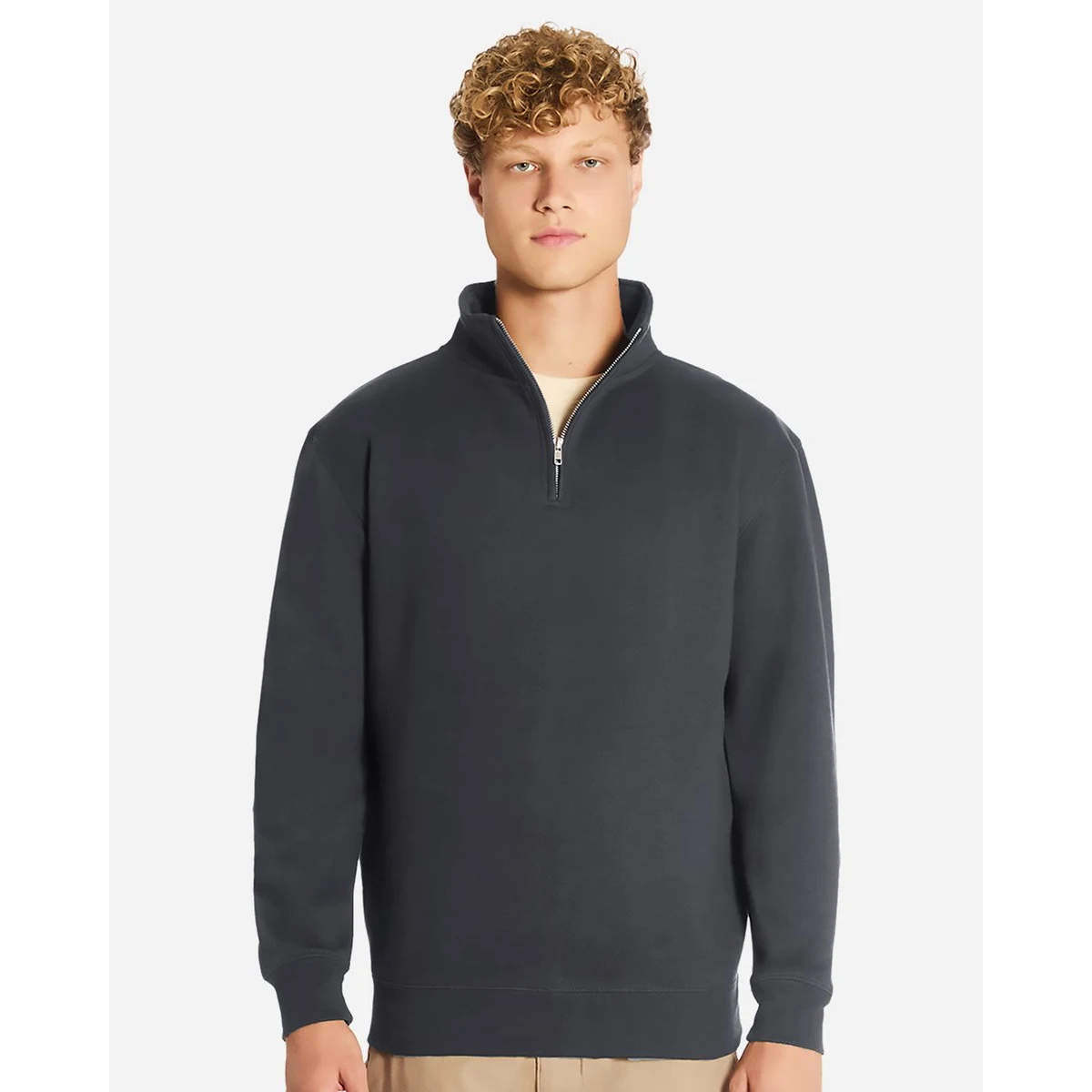 Unisex Premium Quarter-Zip Pullover - LS14014, custom hoodie or sweatshirt with logo imprint 1