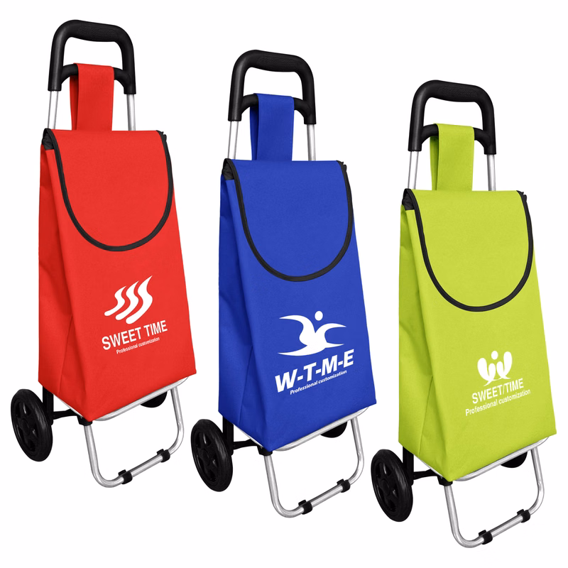 Folding Trolley Bag With Wheels