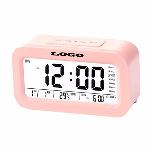 Desk Smart Electronic Small Clock With Battery Operated for Office, School and Events