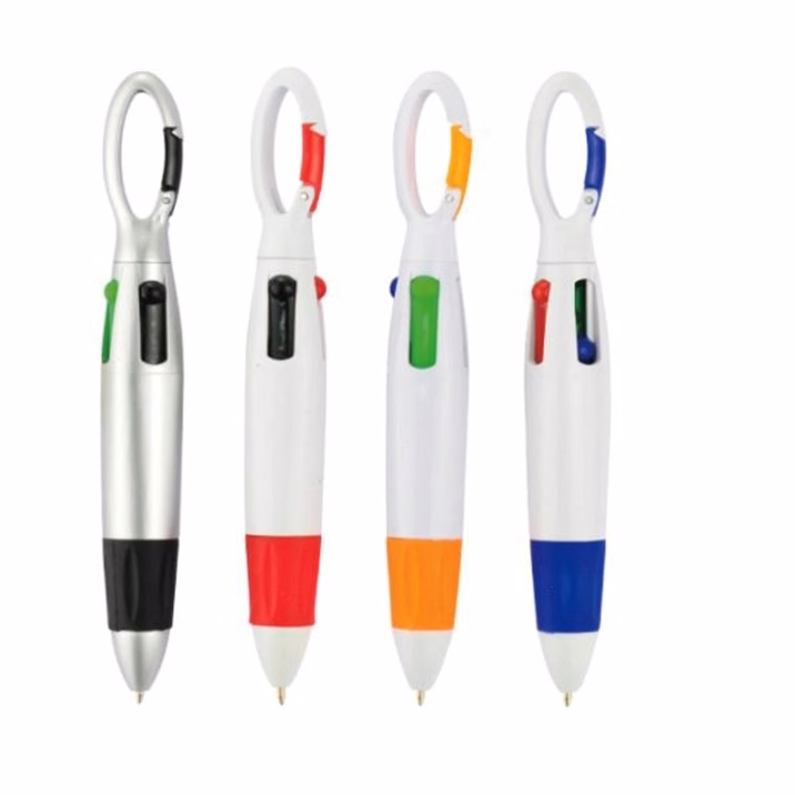 Ballpoint Pen with Carabiner