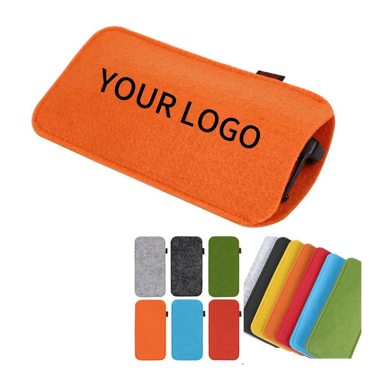 Lightweight Felt Pouch for Sunglasses Storage 1