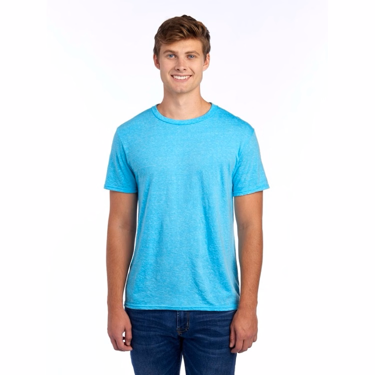 JERZEES Snow Heather Ring-Spun Unisex T-Shirt