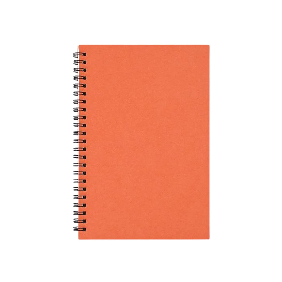 Spiral Bound A5 Notebook With Kraft Paper Cover 1