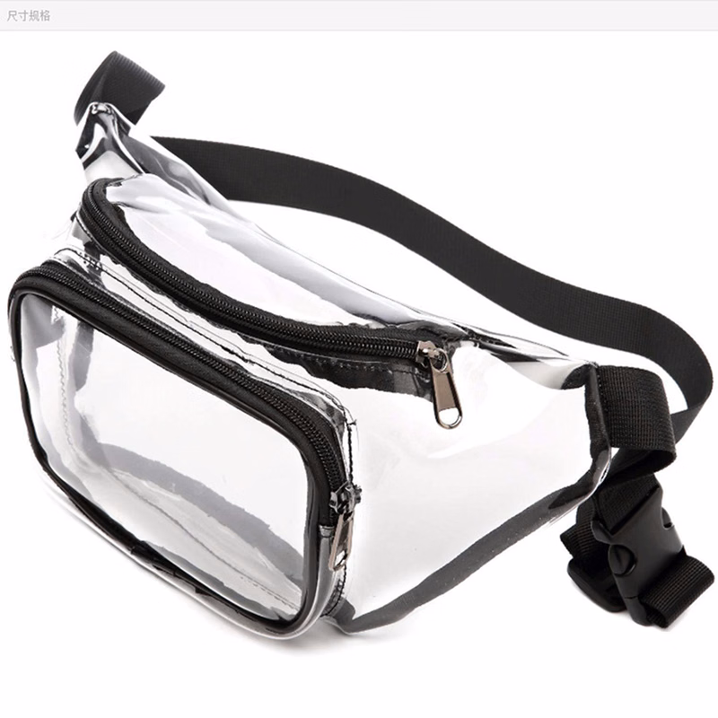 Waterproof Clear PVC Fanny Pack