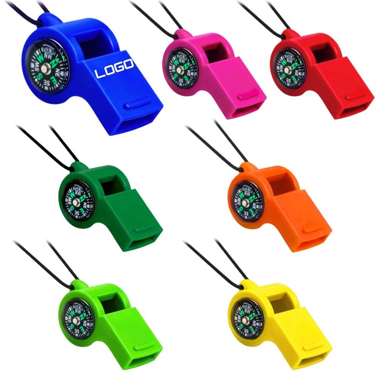 Emergency Whistle With Compass 1