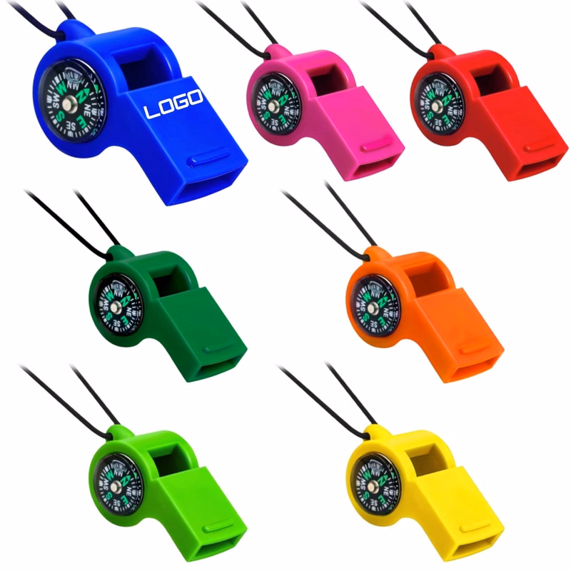Emergency Whistle With Compass