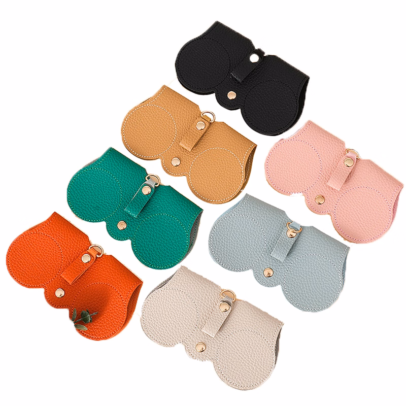 PU Leather Eyeglass Storage Bag
