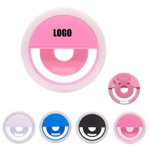 Bright Rechargeable Portable Clip-on Selfie Ring Fill Light 1