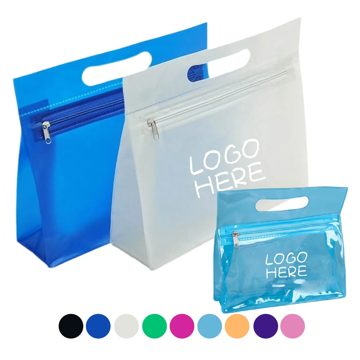 Translucent Vinyl Vanity Bag 1