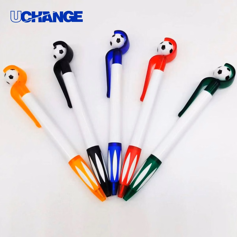 Football Shaped Plastic Ballpoint Pen for Sports