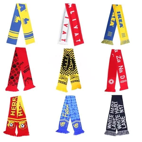 Custom Oversized Sports Fan Scarf with Team Branding — Supporter Apparel 1