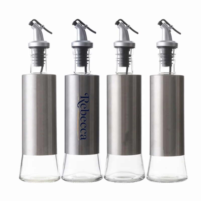 Customized stainless steel oil bottle
