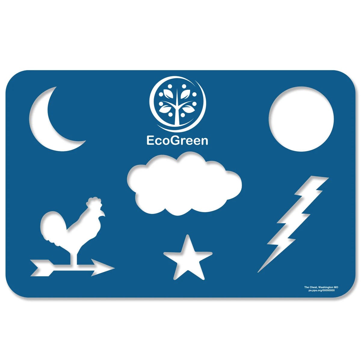 Weather Poly Stencil 1