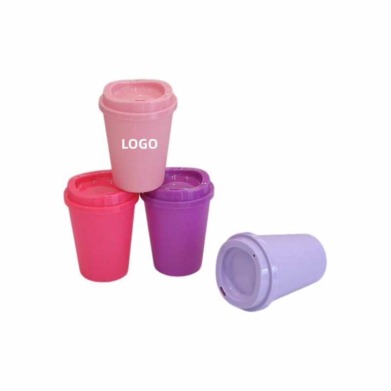 Reusable 12oz Leak-Proof PP Cup