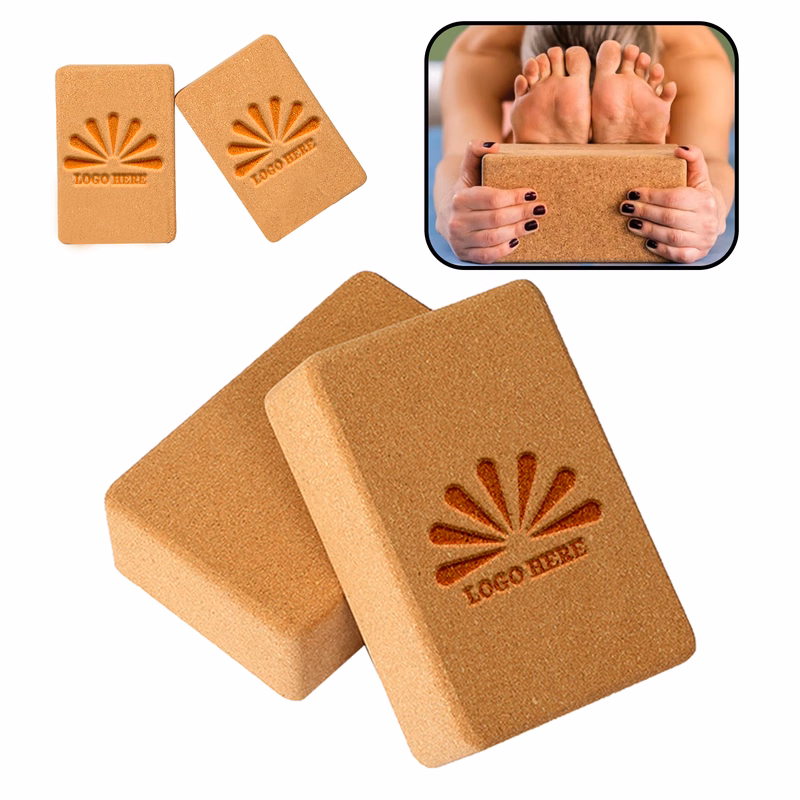 MOQ 20 PCS Eco-Friendly Cork Yoga Support
