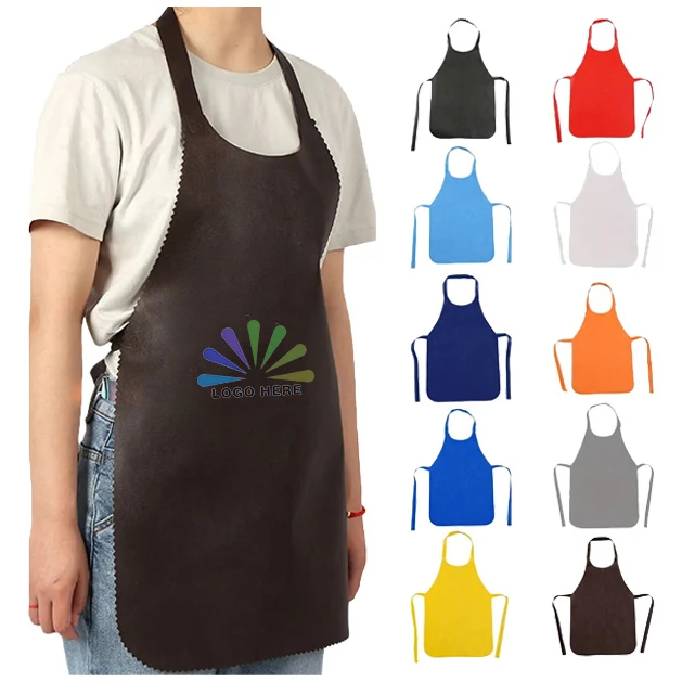Customizable Disposable Non-woven Apron 1