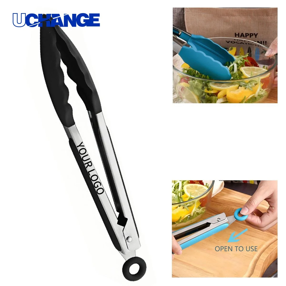 Stainless Steel Kitchen Tong Cooking Tool 1