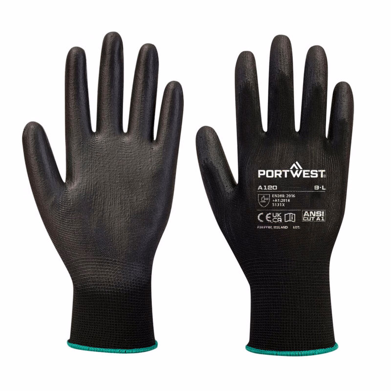 PORTWEST® Grip 13 PU Palm Glove w/ Abrasion Resistance