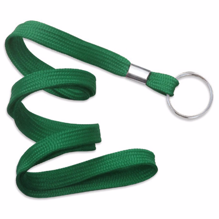 3/8" Blank Lanyard with Split Ring