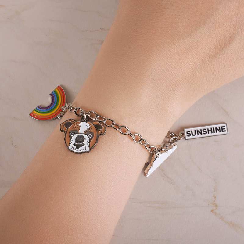 Diestruck 4 Charm Bracelet