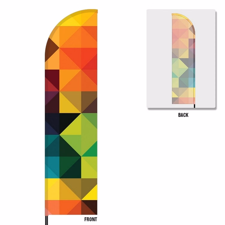 Flex Banner™ Flag Only, Single-Sided 17' Advetising Feather Flag