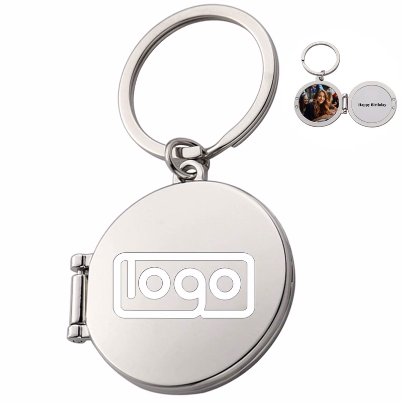 DIY Metal Photo Locket Keychain
