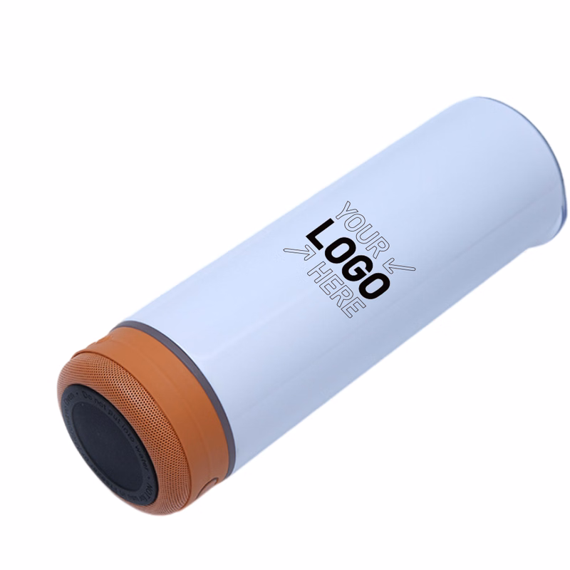 Smart Bluetooth Speaker Straight 304 Stainless Steel Insulated Cup