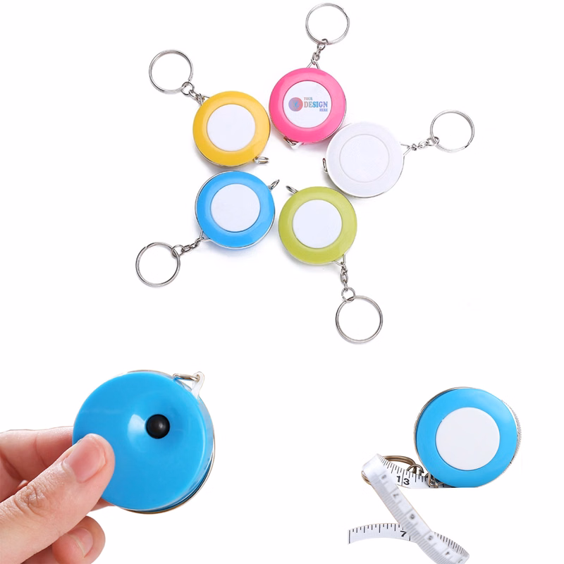 Plasic Type Measure Keychain
