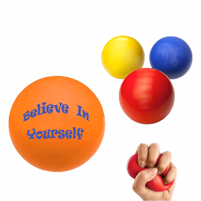 1.97 Inches Inspirational Round Stress Reliever Ball