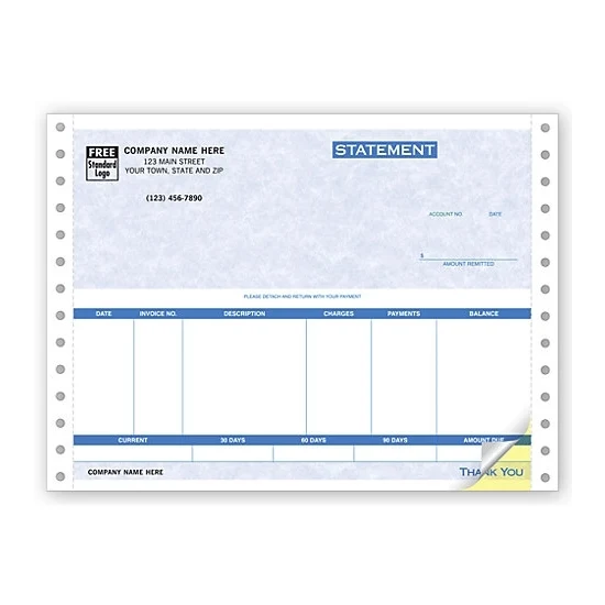 Statements, Continuous, Parchment 1