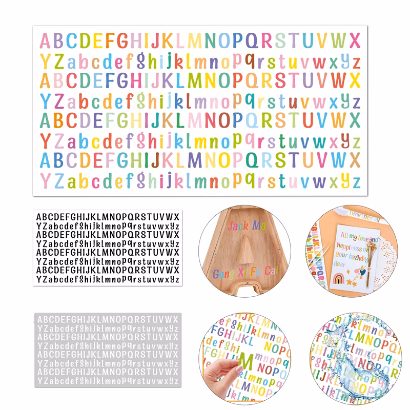 Alphabet Stickers