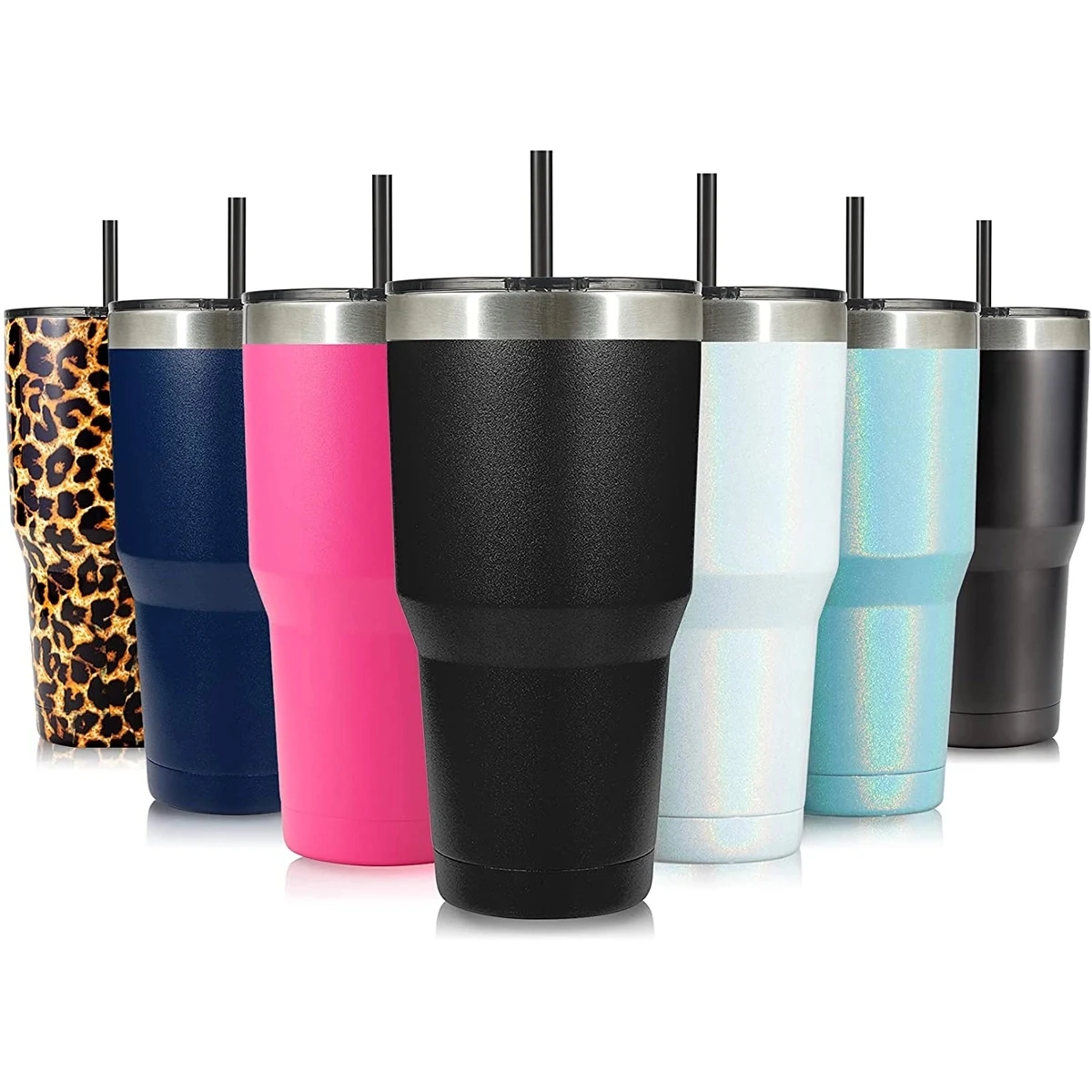 30oz Insulated Tumbler With Lids 1