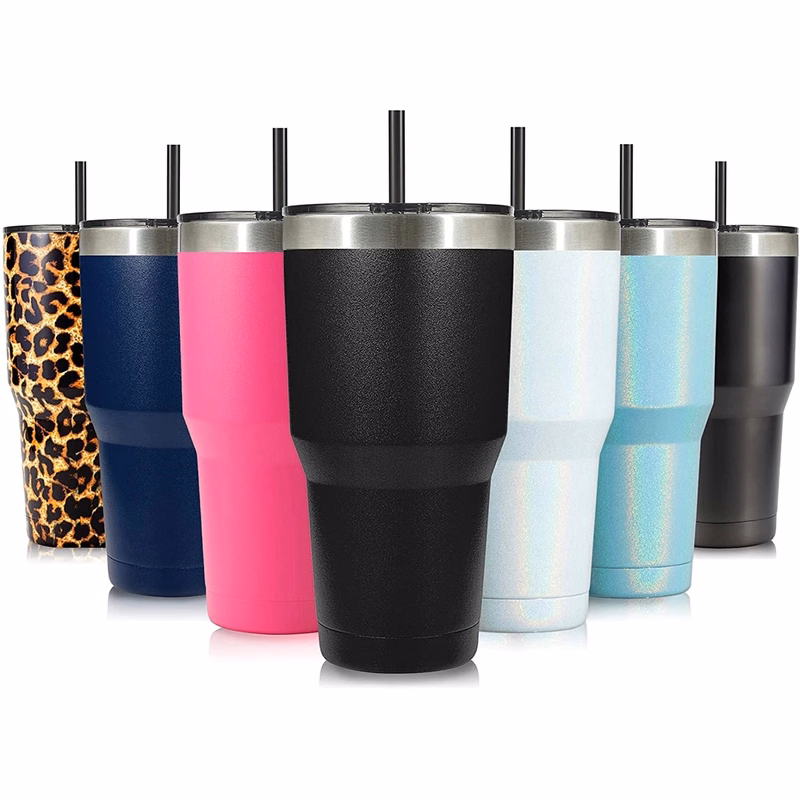 30oz Insulated Tumbler With Lids
