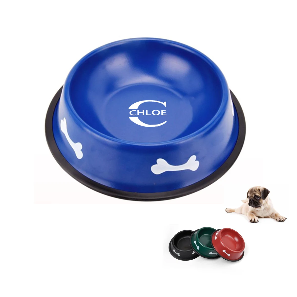 Colored Dog Bowl 1