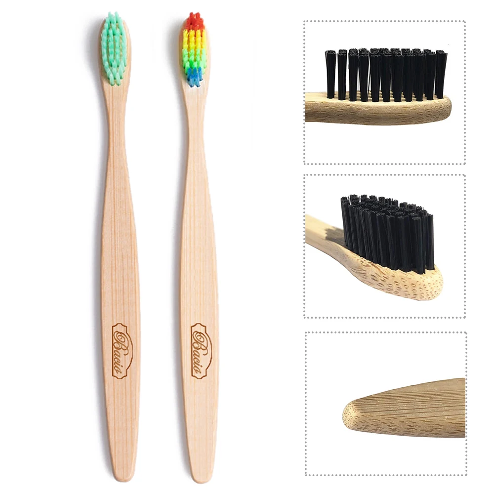 Natural Bamboo Toothbrushes 1