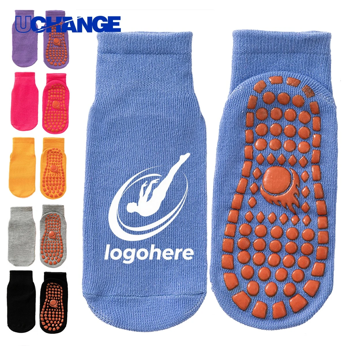 PVC Dot Trampoline Socks 1