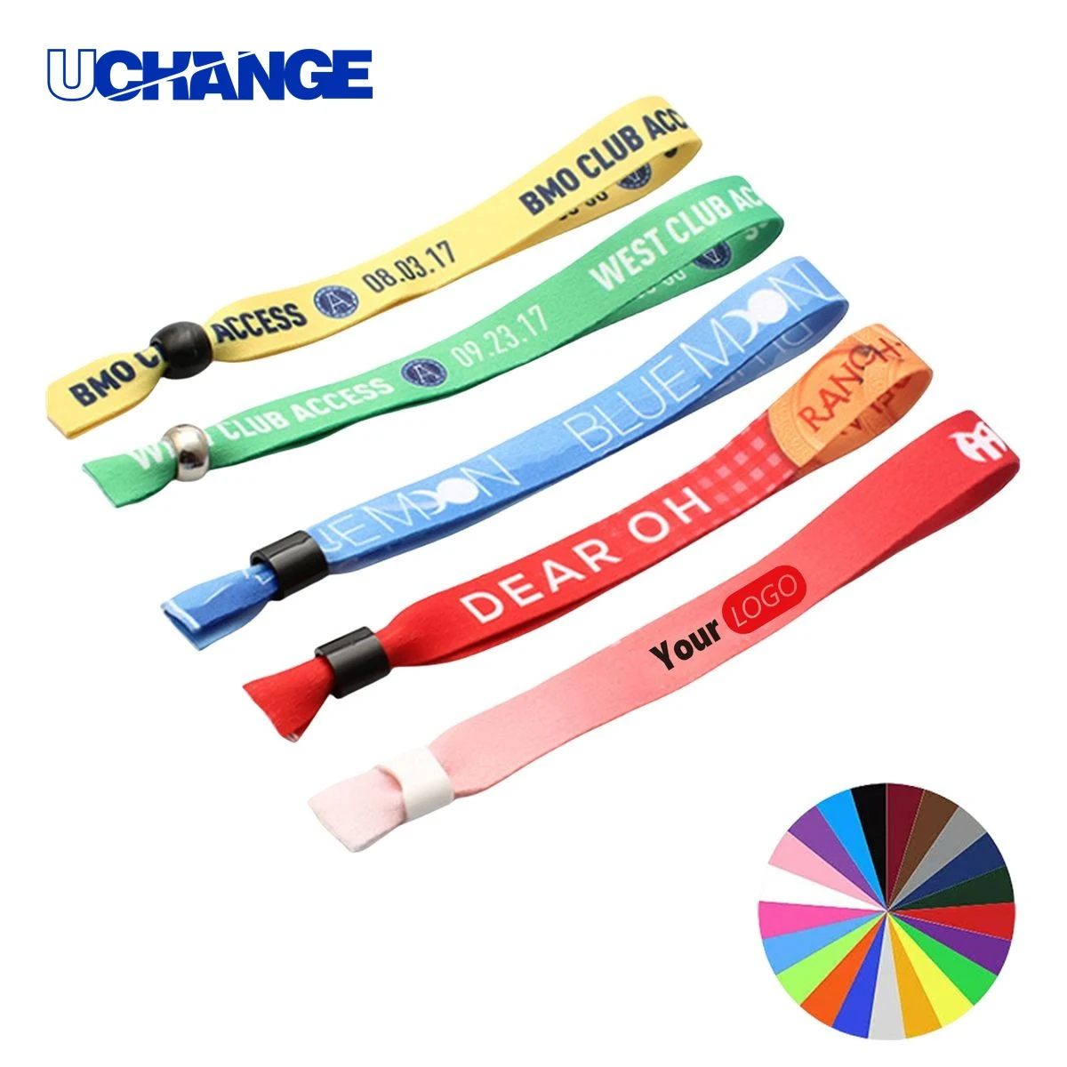 Custom Cloth Event Wristband 1