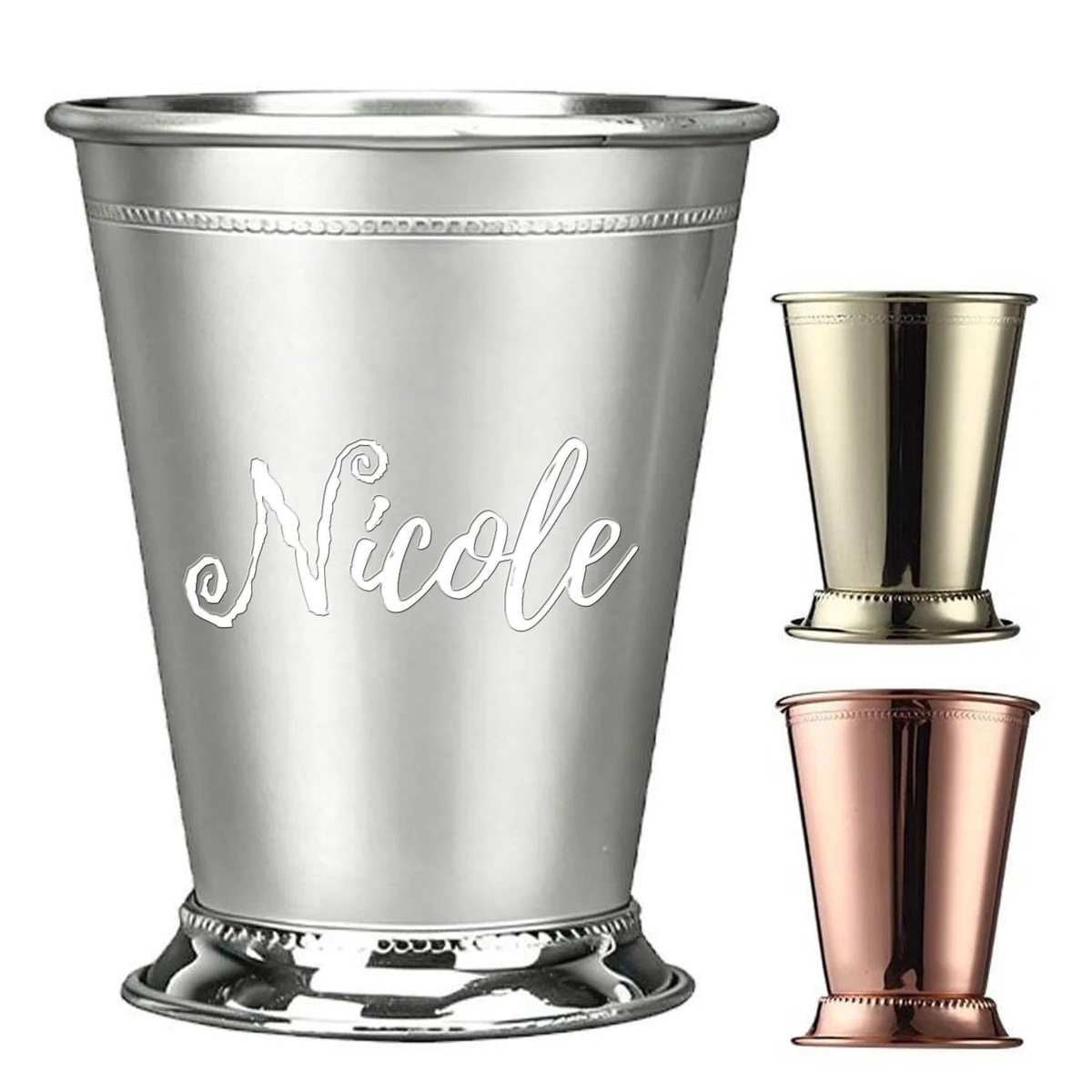16oz Stainless Steel Mint Julep Cup 1