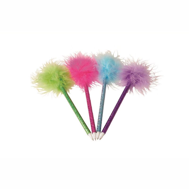 Feather Ballpoint Pens - Assorted