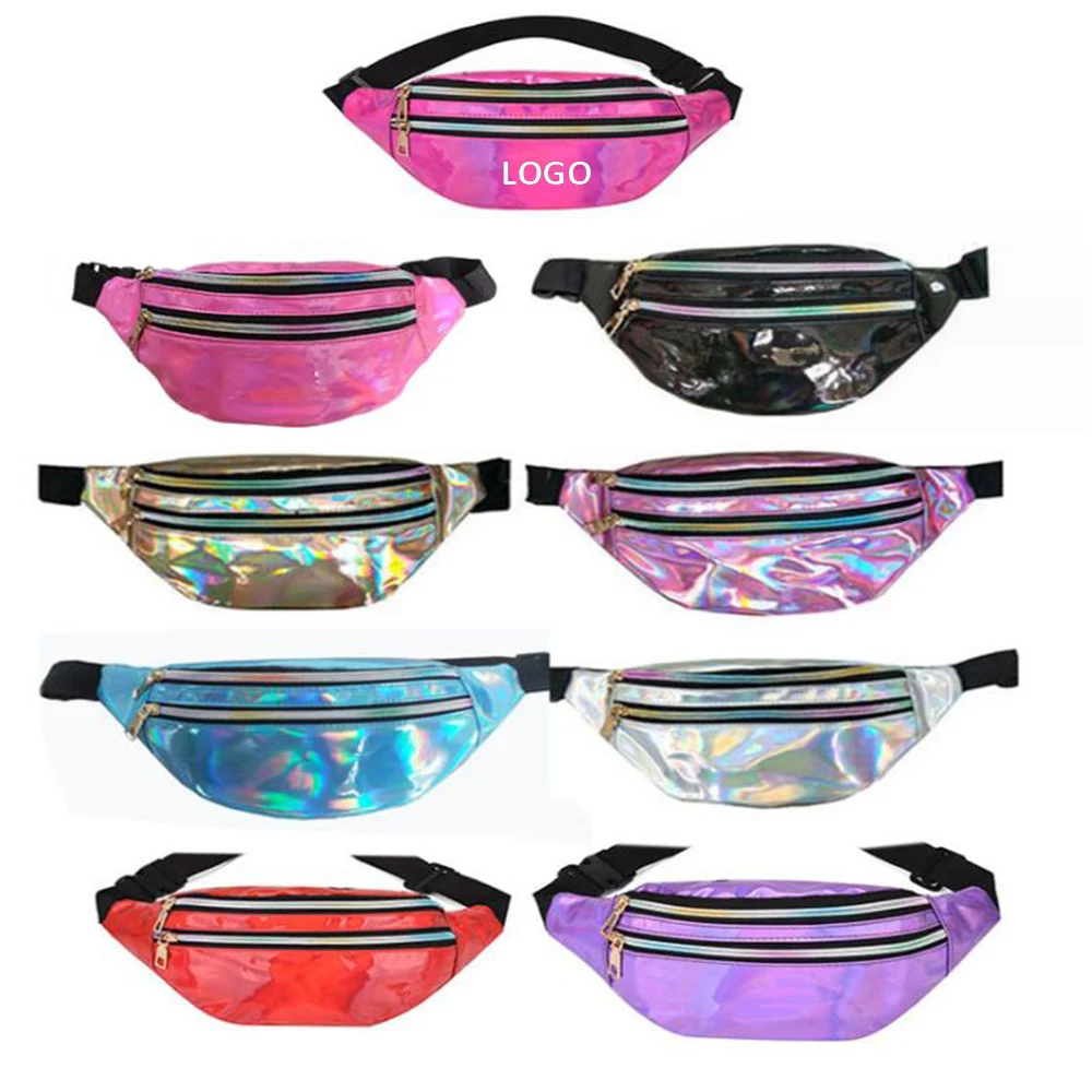 PU Two-Pocket Crossbody / Fanny Bag 1