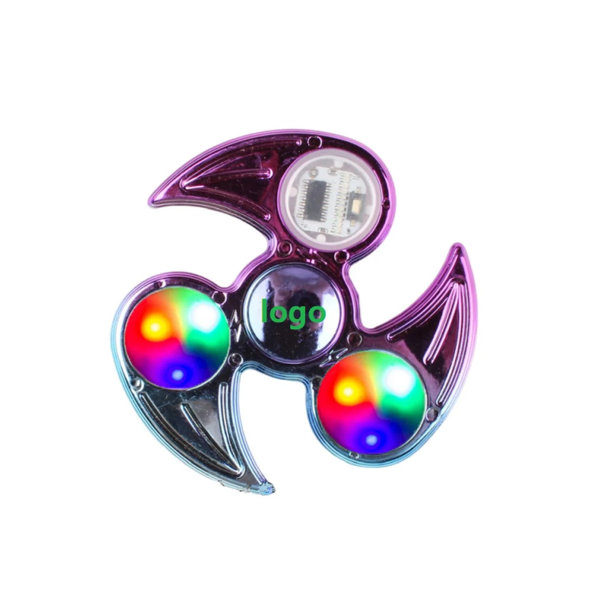 LED Light Finger Gyro Fidget Spinner 1