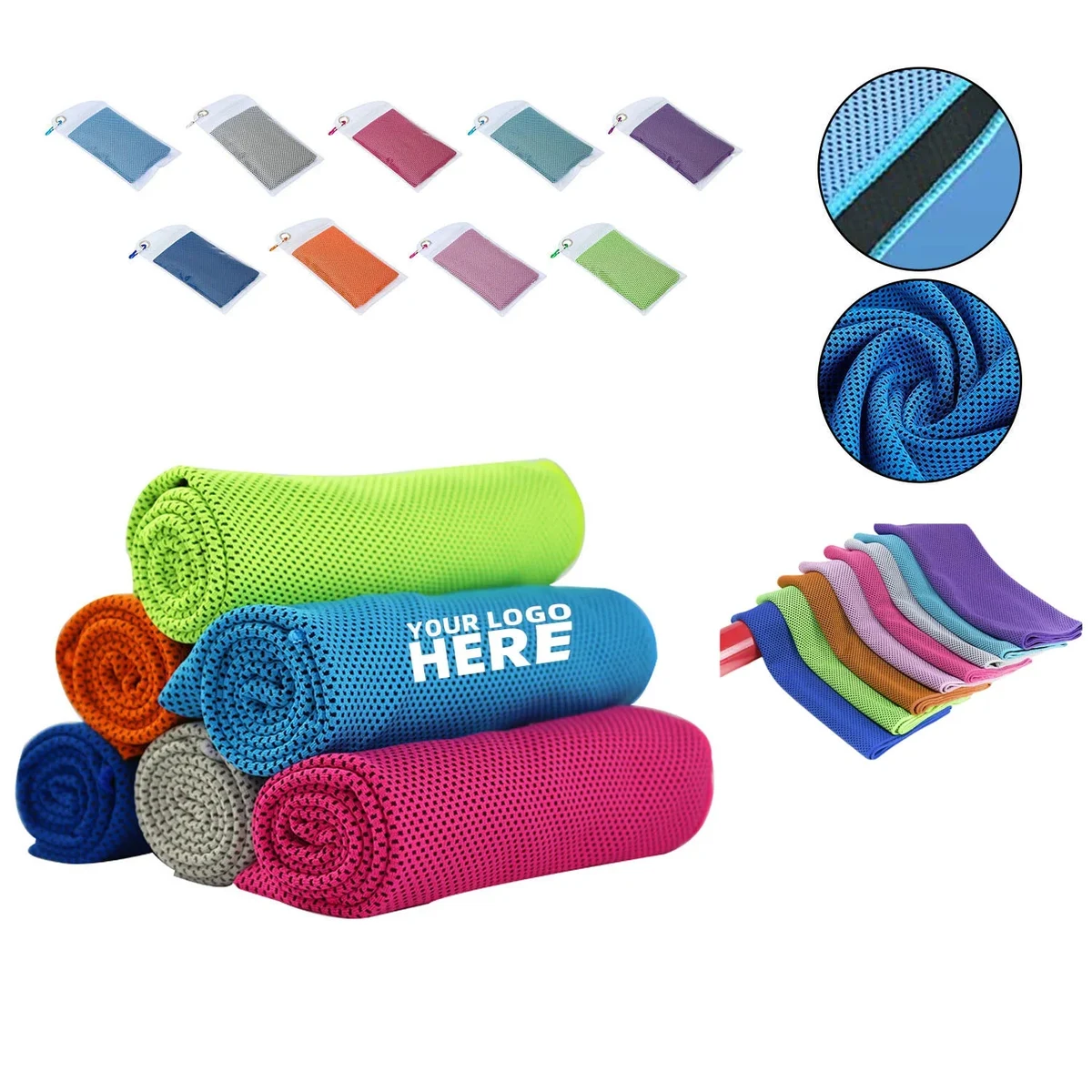 Soft Breathable Cooling Towel 1