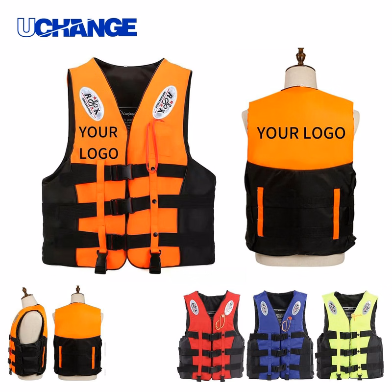 Oxford Life Jacket with Sponge Padding for Comfort