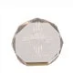6 Inch Gold Octagon Acrylic Award 1