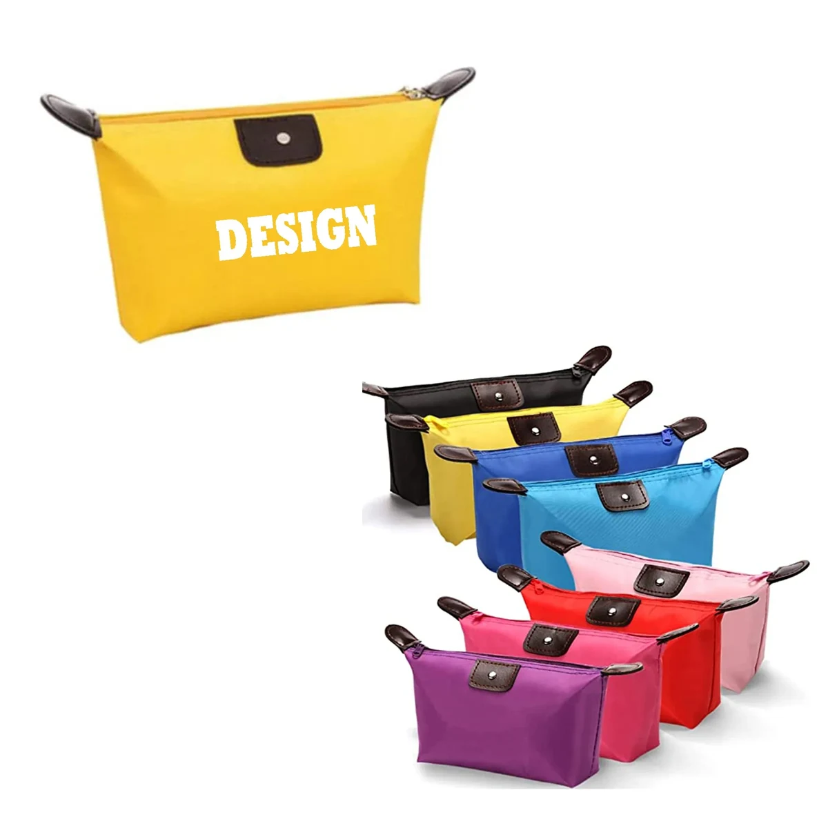 Dumpling-shaped Travel Cosmetic Bag 1