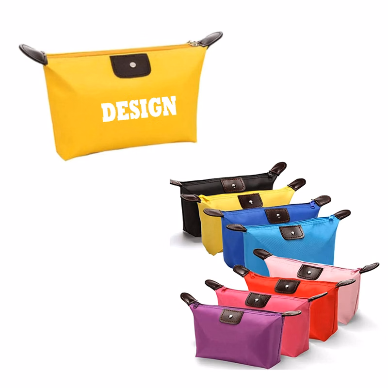 Dumpling-shaped Travel Cosmetic Bag